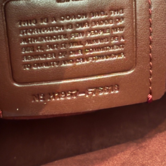 Coach Mini Tilly Top Handle Bag Satchel - Picture 5 of 5